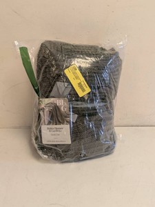 NEW BHG THROW SOLID KNIT GREEN
