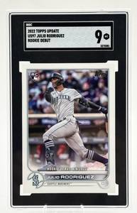 2022 Topps Update Julio Rodriguez #US97 SGC MINT 9
