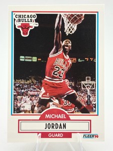 1990 Fleer Michael Jordan #26 Basketball Card