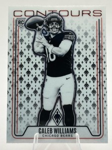 2024 Panini Phoenix Football Caleb Williams Contours #CON-CWS Rookie Card