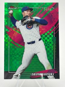 2026 Topps Finest Seiya Suzuki Green X-Fractor #231 7499