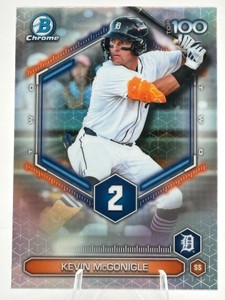 2026 Bowman Chrome Bowman Scouts Top 100 Kevin McGonigle #BTP-2