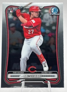 2026 Bowman Chrome Sal Stewart #49 Rookie Card Cincinnati Reds