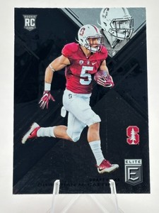 2017 Panini Elite Draft Picks Christian McCaffrey #118 Rookie Card