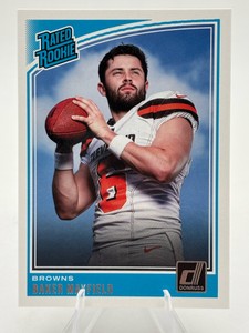2018 Panini Donruss Football Baker Mayfield Rated Rookie #303