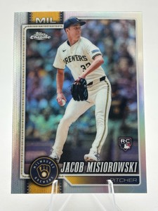 2026 Topps Chrome Jacob Misiorowski Refractor #196 Rookie Card