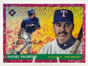 2026 Topps Chrome Rafael Palmeiro Pink Refractor #441 64100