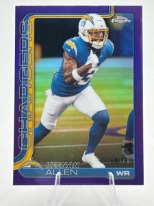2025 Topps Chrome Keenan Allen Purple Refractor #155 6875