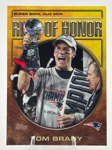 2026 Topps Flasgship Football Ring Of Honor Tom Brady #ROH-5