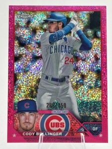 2023 Topps Chrome Cody Bellinger Pink Glitter Refractor #21 350
