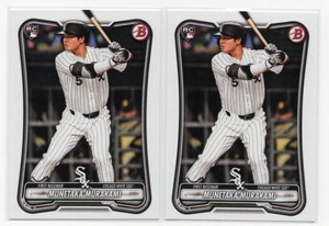 Lot Of 2 2026 Bowman Munetaka Murakami #9 Rookie Cards