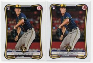 Lot Of 2 2026 Bowman Jacob Misiorowski #35 Rookie Cards