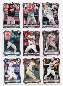 Lot Of 9 2026 Bowman Baseball Rookie Cards Including Payton Tolle #26, Samuel Basallo #93, And More