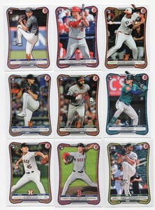 Lot Of 9 2026 Bowman Baseball Rookie Cards Including Tatsuya Imai #74, Cole Young #78, And More