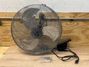 Strongway 20in. Oscillating Wall-Mount Fan, 3600 CFM, 3 Speeds #4742837 MSRP $99.99