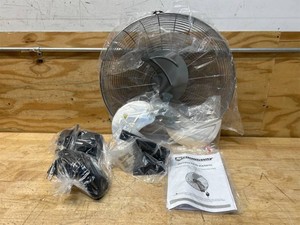 Strongway 20in. Oscillating Wall-Mount Fan, 3600 CFM, 3 Speeds #4742837 MSRP $99.99