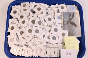 Foreign Coin Lot - Mostly Canadian Nickels