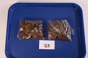 1000 Wheat Pennies ($10 face value)