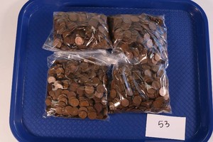 2,000 Wheat Pennies ($20 face value)