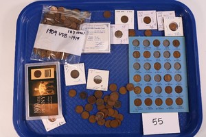 Early Date Wheat Penny Lot - Multiple 1909 VDB Pennies