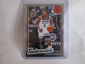 2025 Topps Anthony Edwards Foil Car...