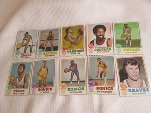 1973-74 Topps Basketball Cards...