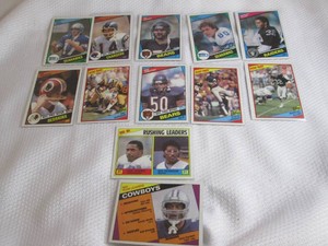 1984 Topps Football Cards...