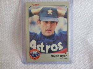 1983 Fleer Nolan Ryan Card...