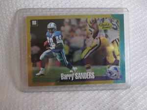 1994 Score Barry Sanders Gold Zone ...