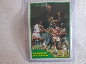 1980-81 Topps Robert Parish Card...