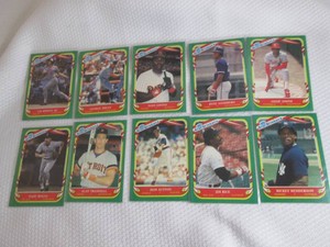 Assorted 1987 Fleer Baseball Star S...