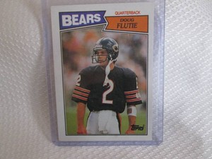 1987 Topps Doug Flutie Rookie Card...