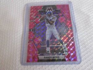 2023 Mosaic Randy Moss Pink Prizm C...
