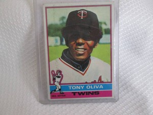 1976 Topps Tony Oliva Card...