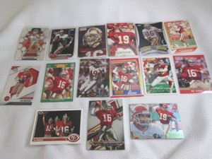 Assorted Joe Montana Cards...