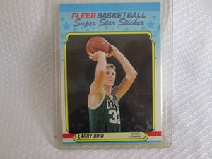 1989 Fleer Larry Bird All Star Stic...