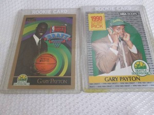 1990-91 Hoops & Skybox Gary Payton ...