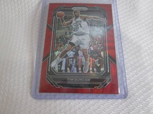 2022-23 Prizm Tim Duncan Red Prizm...