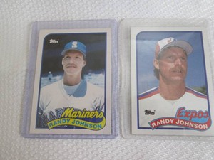 1989 Topps Randy Johnson Rookie Car...