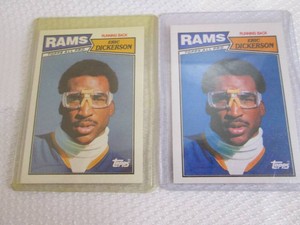 1987 Topps Eric Dickerson Cards...