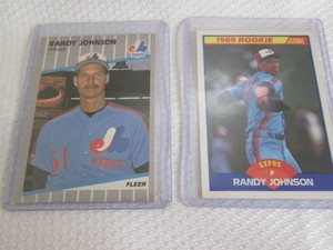 1989 Randy Johnson Fleer & Score Ro...
