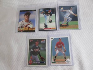 Chipper Jones Rookie Cards...