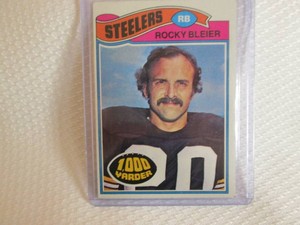 1977 Topps Rocky Bleier Card...