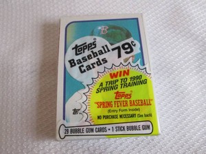 1989 Topps Cello Pack Wade Boggs Ca...