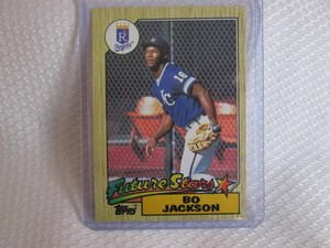 1987 Topps Bo Jackson Rookie Card...