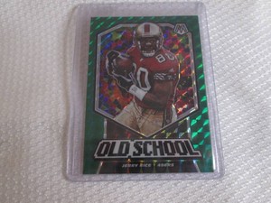 2020 Mosaic Jerry Rice Green Prizm ...