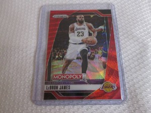 2024-25 Prizm LeBron James Red Mono...