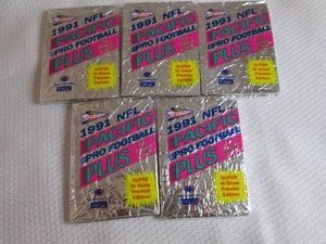 1991 Pacific Pro Football Plus Pack...