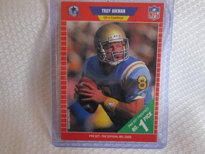 1989 Pro Set Troy Aikman Rookie Car...