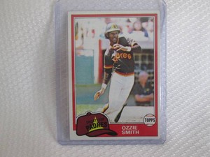 1981 Topps Ozzie Smith Cad...